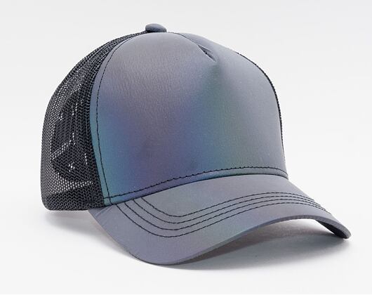 Kšiltovka Capslab Trucker Rainbow/Black Reflective
