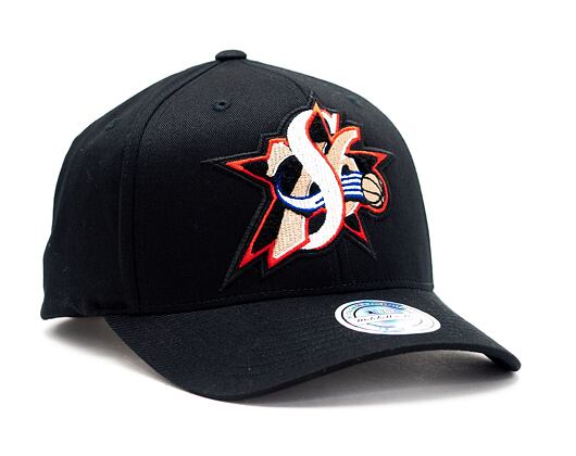 Kšiltovka Mitchell & Ness INTL839 Philadelphia 76ers Letterman 110 Snapback
