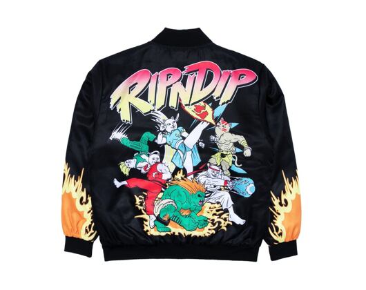 Bunda RIP N DIP Nerm Fighter Jacket RND4704 Black