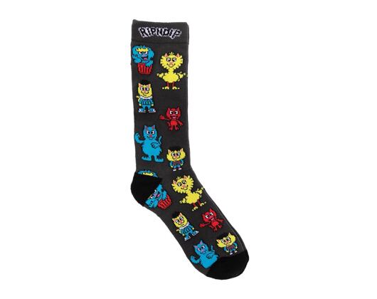 Ponožky RIP N DIP Nerm Street Socks RND4768 Black
