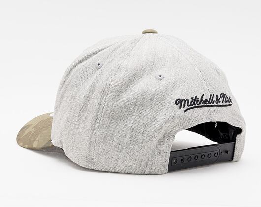 Kšiltovka Mitchell & Ness INTL851 Los Angeles Lakers Heather Camo 110 Snapback