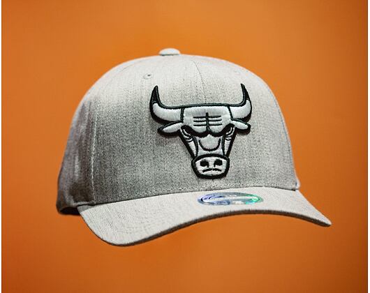 Kšiltovka Mitchell & Ness Chicago Bulls Heathered 110 Snapback