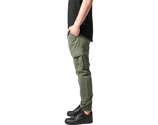 Kalhoty Urban Classic TB1268 Cargo Jogging Pants Olive