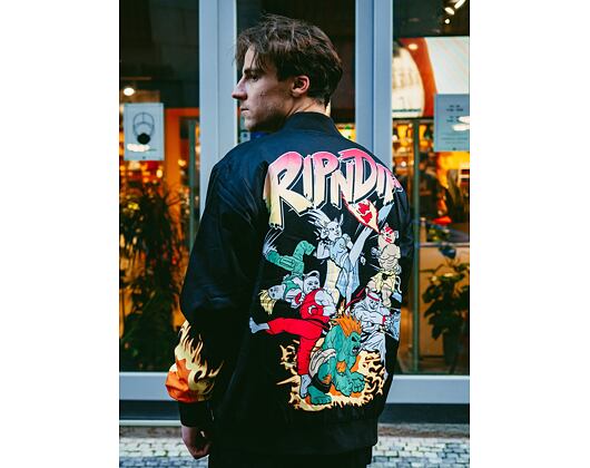 Bunda RIP N DIP Nerm Fighter Jacket RND4704 Black
