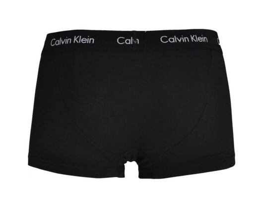 Boxerky Calvin Klein 3Pack Low Rise Trunks Black