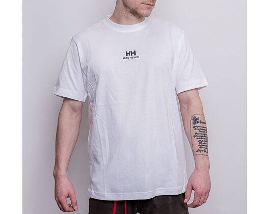 Triko Helly Hansen YU20 Logo T-Shirt White