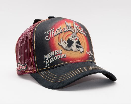 Kšiltovka Capslab - Trucker RIN1 Bugs Bunny That’s all Folks!