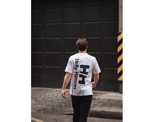 Triko Helly Hansen YU20 Logo T-Shirt White