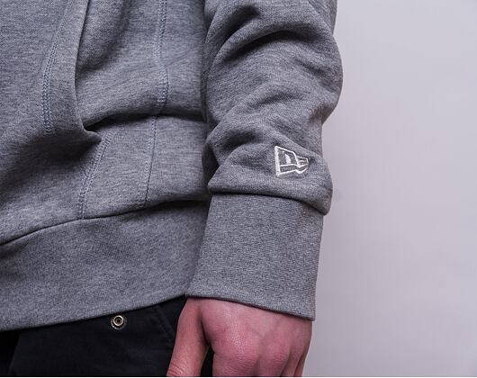 Mikina New Era MLB Heritage Pull Over Hoody Los Angeles Dodgers Light Grey Heather