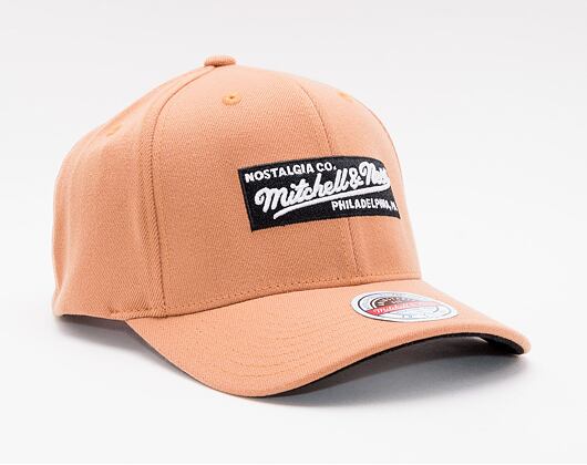 Kšiltovka Mitchell & Ness Branded Box Logo Redline Snapback INTL911 Tan