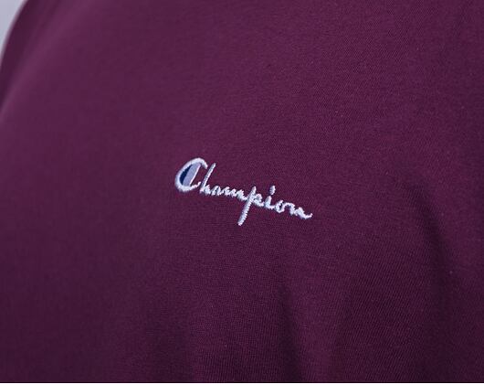 Triko Champion Oversized Crewneck T-Shirt 214282 WRE Wine Red