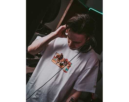Triko HUF Street Fighter Dhalsim T-Shirt White