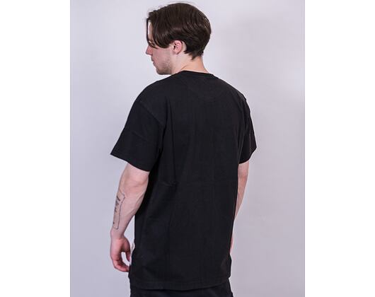 Triko Mitchell & Ness San Antonio Spurs Centre Circle SSTEINTL930 Washed Black