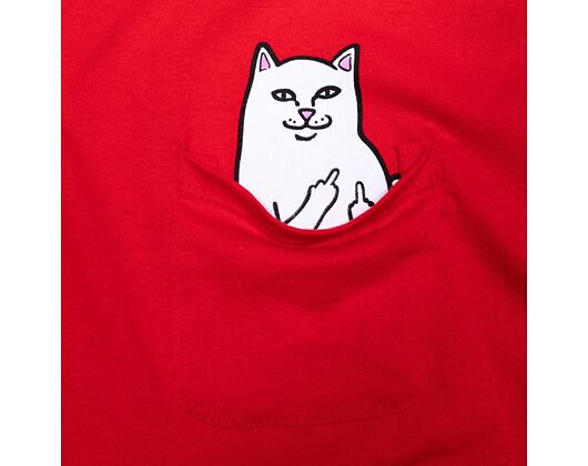 Triko RIP N DIP Lord Nermal Pocket Tee RND4984 Red