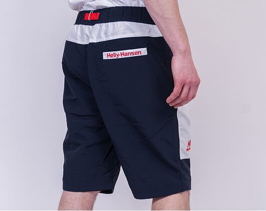 Kraťasy Helly Hansen YU20 SHORTS 597 NAVY/WHITE/RED