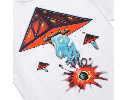 Triko HUF Doomsday TT T-Shirt White