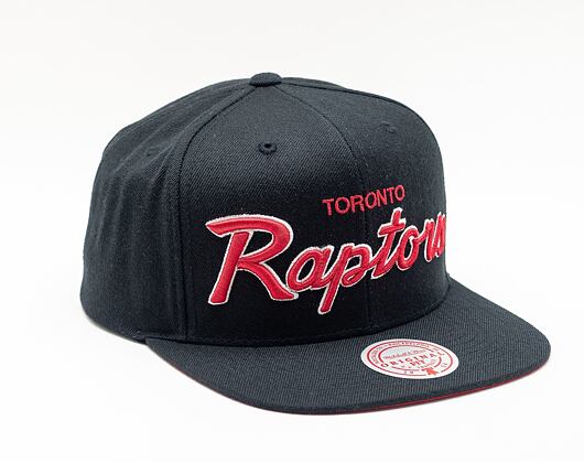 Kšiltovka Mitchell & Ness Foundation Script TORONTO RAPTORS Black 6HSSMM19008-TRABLCK