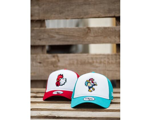 Kšiltovka New Era 9FORTY 9FORTY Minor League Port City Roosters Snapback Scarlet