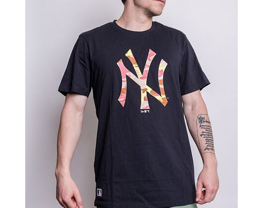 Triko New Era MLB Camo Pack Infill New York Yankees Navy / Pink Camo