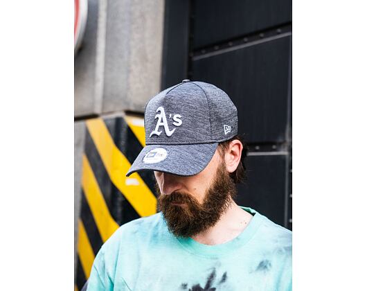 Kšiltovka New Era 9FORTY A-Frame MLB Tonal Team Oakland Athletics Grey Heather