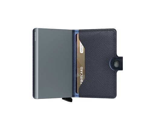 Peněženka Secrid Miniwallet Saffiano Navy