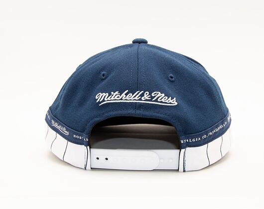 Kšiltovka Mitchell & Ness Blue/White Baseball Stripe