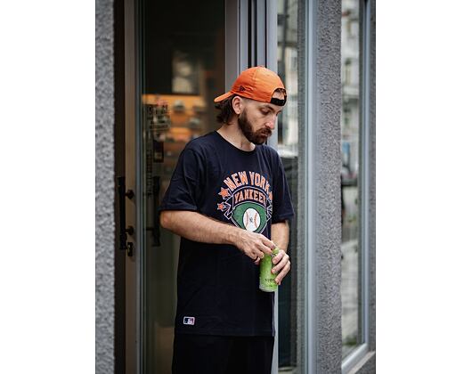 Triko New Era MLB Graphic Tee New York Yankees Navy