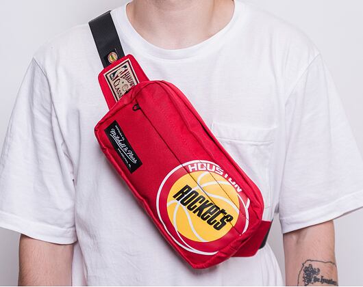 Ledvinka Mitchell & Ness Houston Rockets Fanny Pack Red