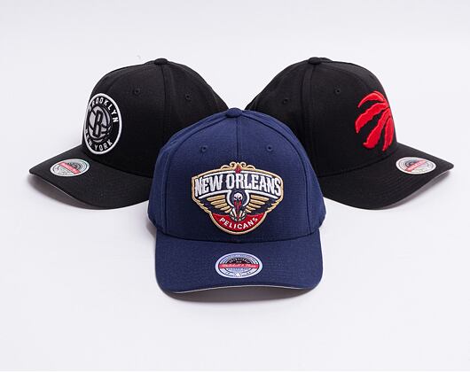 Kšiltovka Mitchell & Ness Team Ground Redline New Orleans Pelicans Navy Snapback
