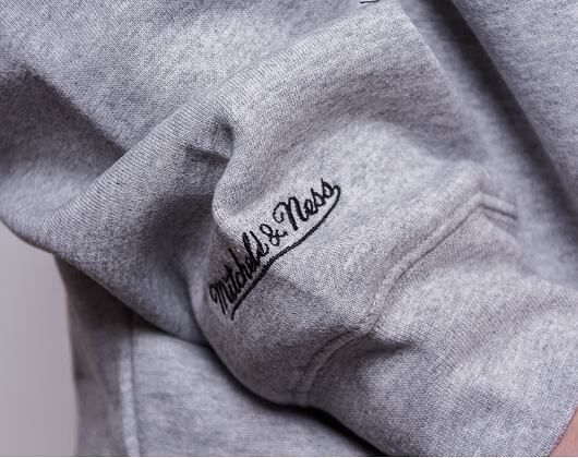 Mikina Mitchell & Ness All Over Print Fleece Crew Oakland Raiders Grey Heather