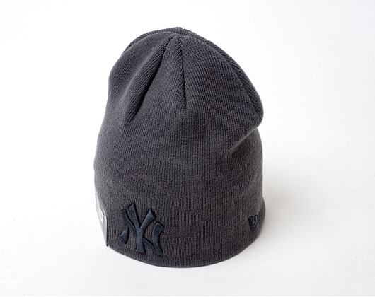 Kulich New Era MLB League Essential Skull Knit New York Yankees Graphite