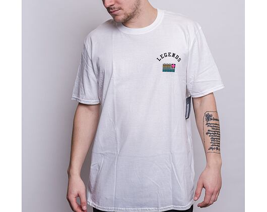 Triko Pink Dolphin LEGEND FLAG TEE PS12211LFWH WHITE