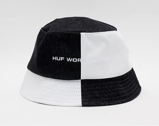 Klobouk HUF Block Out Bucket Black/White