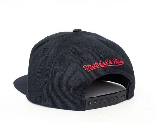 Kšiltovka Mitchell & Ness Chicago Bulls Zz Snapback Black