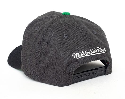 Kšiltovka Mitchell & Ness Boston Celtics G2 Arch 110 Snapback Grey / Black