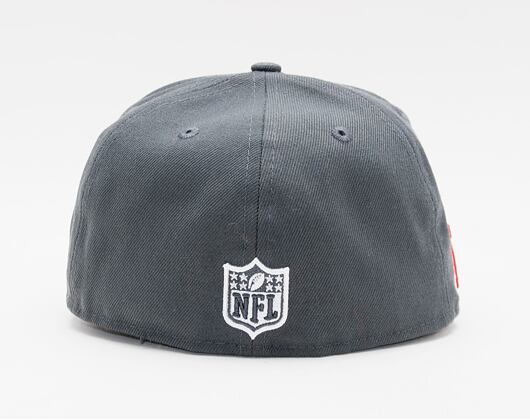 Kšiltovka New Era 59FIFTY NFL Official Team Colors Kansas City Chiefs Grey