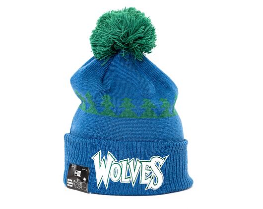Kulich New Era NBA 21 City Edition Knit Minnesota Timberwolves Official Team Color