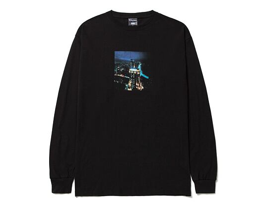 Triko s dlouhým rukávem HUF Playboy Bright Lights Longsleeve Black