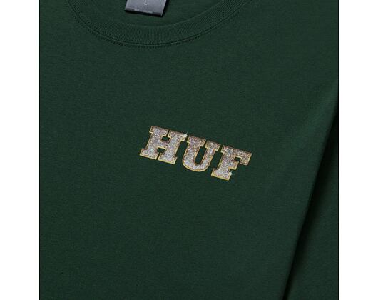 Triko HUF Playboy VVS Logo T-Shirt Forest Green