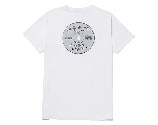 Triko HUF × Pleasures Head Unit T-Shirt White
