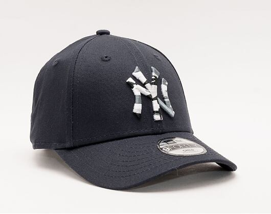 Dětská kšiltovka New Era 9FORTY MLB Wild Camo New York Yankees Navy