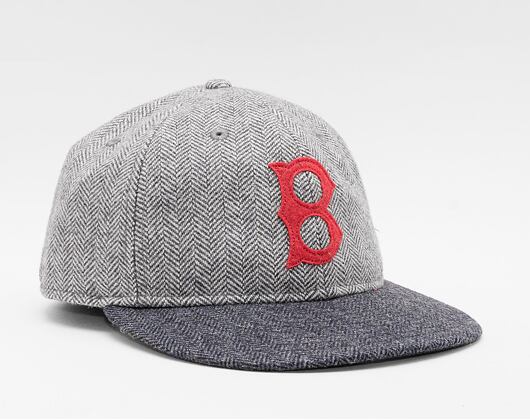 Kšiltovka New Era 59FIFTY MLB Retro Crown Boston Red Sox Cooperstown Gray