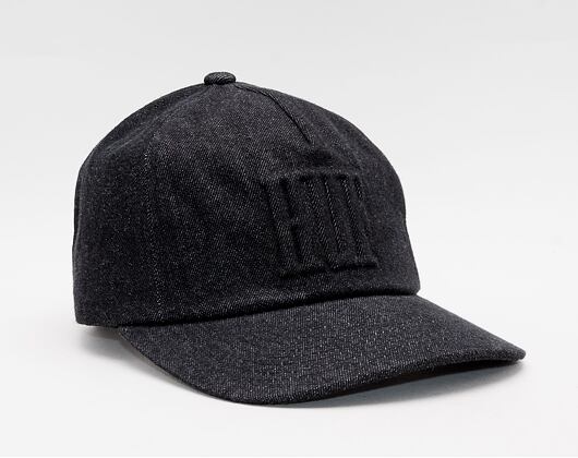 Kšiltovka HUF Marka Denim 6 Panel Hat Black