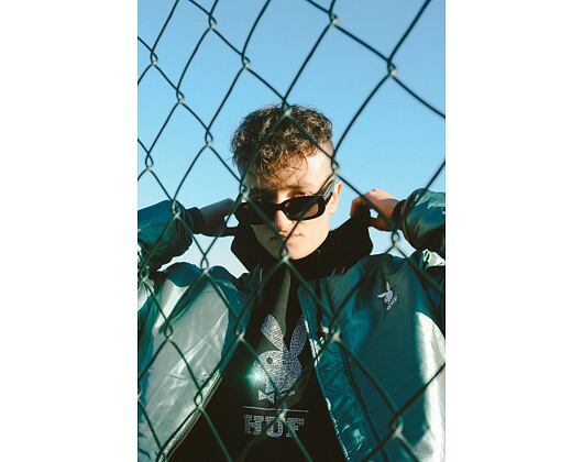 Oboustranná bunda HUF Playboy Reversible Bomber Black