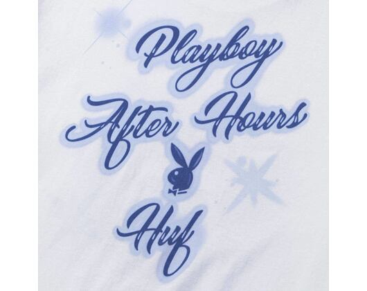 Triko HUF Playboy Gold Cap T-Shirt White