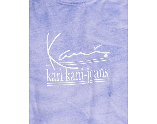 Triko Karl Kani Signature Karl Kani Jeans Washed Tee Purple