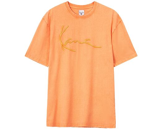 Triko Karl Kani Signature Destroyed Tee Light Orange
