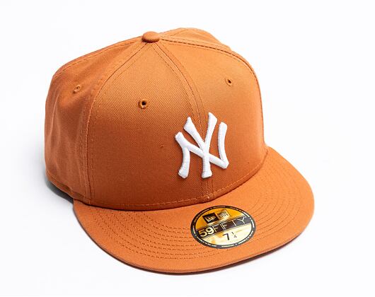 Kšiltovka New Era 59FIFTY League Essential New York Yankees Fitted Toffee