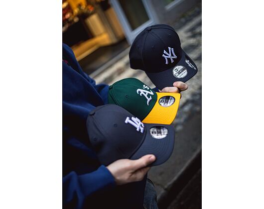 Kšiltovka New Era 39THIRTY Diamond Era Oakland Athletics Stretch Fit Dark Green