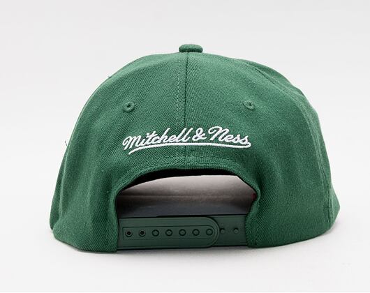 Kšiltovka Mitchell & Ness Team Ground 2.0 Stretch Snapback Milwaukee Bucks Green
